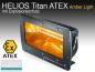 Preview: HELIOS Titan ATEX Amber Light Heizstrahler mit Explosionsschutz